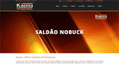 Desktop Screenshot of kaema.com.br